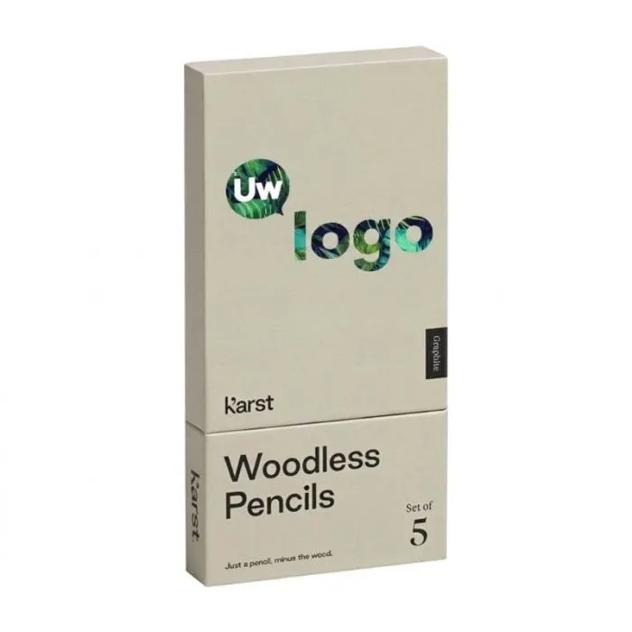K’arst® 5-delige set reclamepotloden van grafiet, 2B