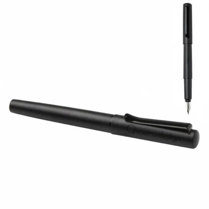 Penna stilografica Lucetta in alluminio riciclato personalizzata