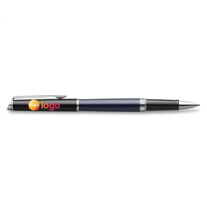 Gepersonaliseerde vulpen met palladium afwerking en zwarte inkt – Waterman Hemisphere