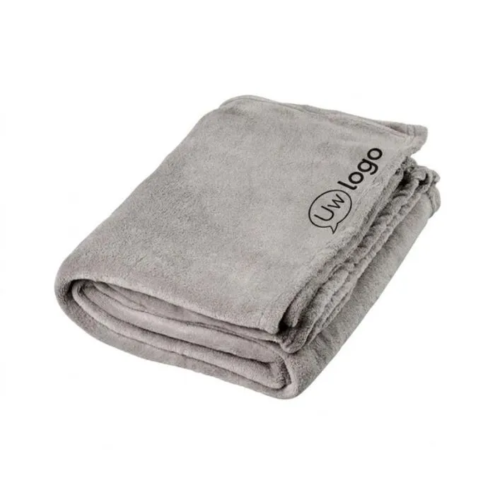 Ultrazachte reclameplaid van koraalkleurig fleece, Bay
