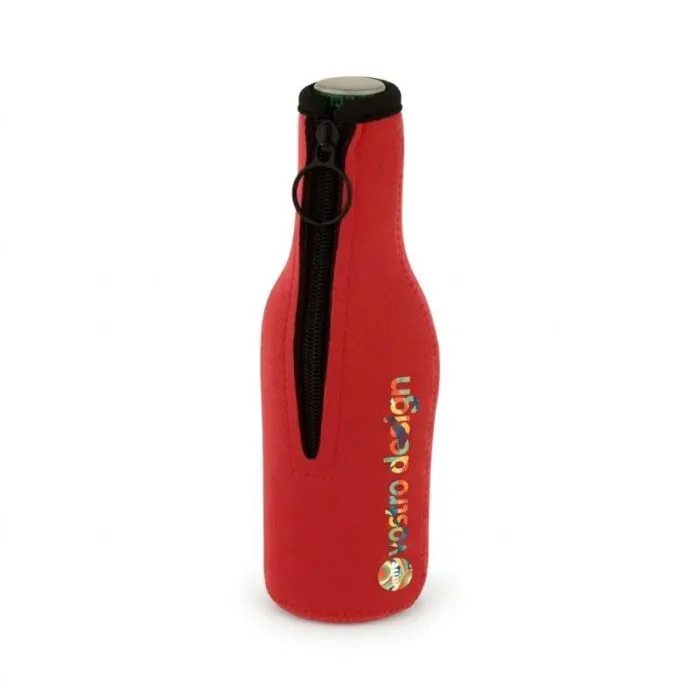 Manicotto personalizzato in neoprene riciclato per bottiglia Fris
