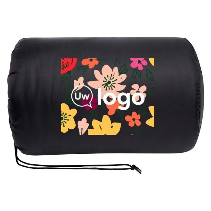 Gepersonaliseerde fleecedeken 220 x 250 cm met ruitjespatroon, 200 g/m² - Huggy