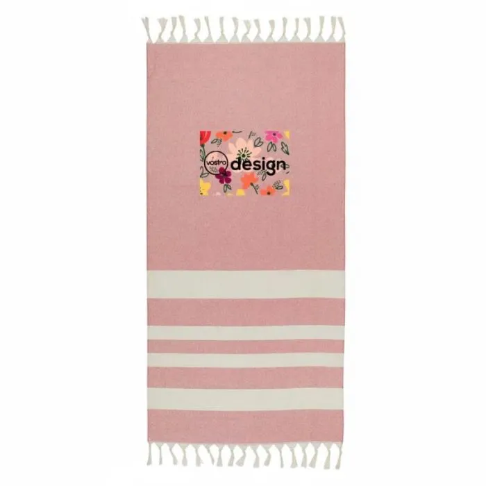 Asciugamano da hammam in cotone personalizzato 147 x 75,5 cm - Anders