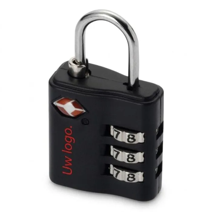 Gepersonaliseerd TSA-goedgekeurd hangslot voor Kingsford-bagage