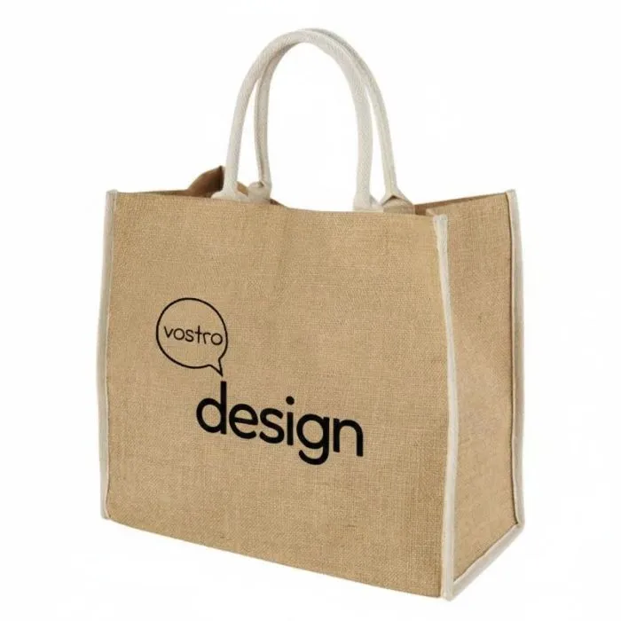 Borsa da shopping personalizzata in juta Harry da 25 litri