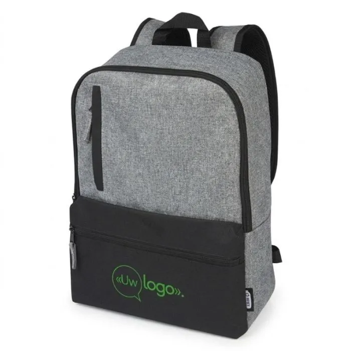 Gepersonaliseerde GRS-rugzak 14 L voor 15" laptop van gerecycled materiaal