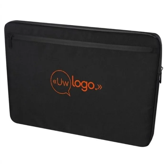 Gepersonaliseerde laptophoes van 15,6" van GRS-gecertificeerd gerecycled canvas - Rise