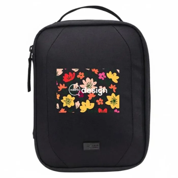 Borsa porta accessori con scomparti in poliestere riciclato - Case Logic Invigo