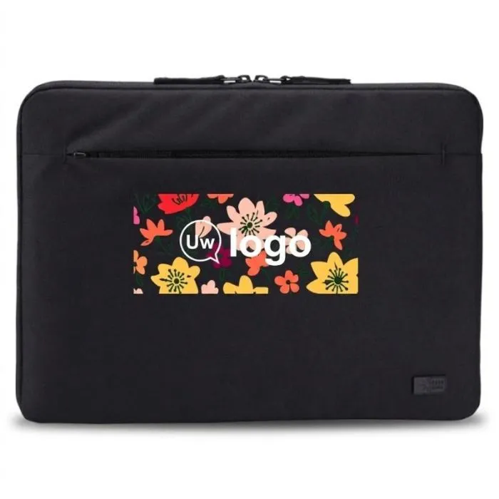 Op maat gemaakte laptophoes voor 14" laptops van gerecycled polyester - Case Logic Invigo
