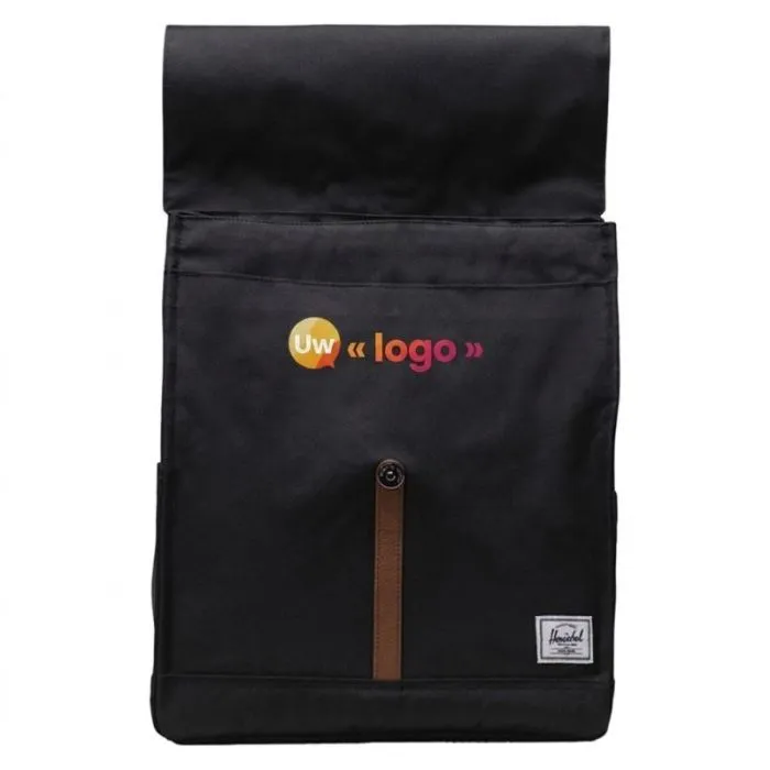 Gepersonaliseerde rugzak van gerecycled textiel, 16 L, voor een laptop van 13''/14''