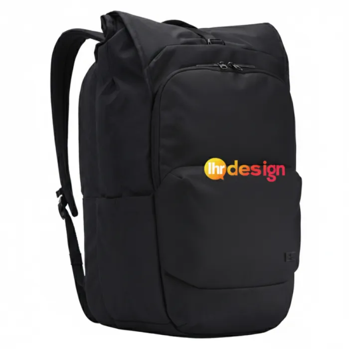 Individueller 17-Zoll-Laptop-Rucksack aus recyceltem Polyester 28-33 L