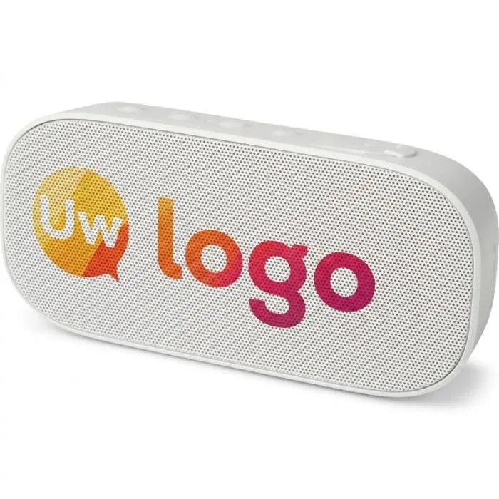 5 W Bluetooth®-reclame-luidspreker van gerecycled plastic - Stark 2.0 IPX5