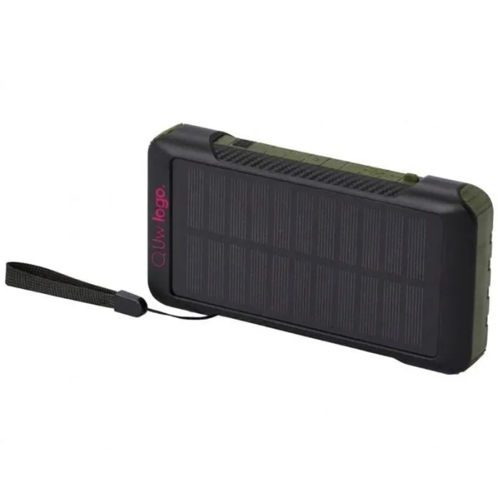 Aanpasbare noodaccu met zonne-energie en dynamo van 10.000 mAh - Soldy