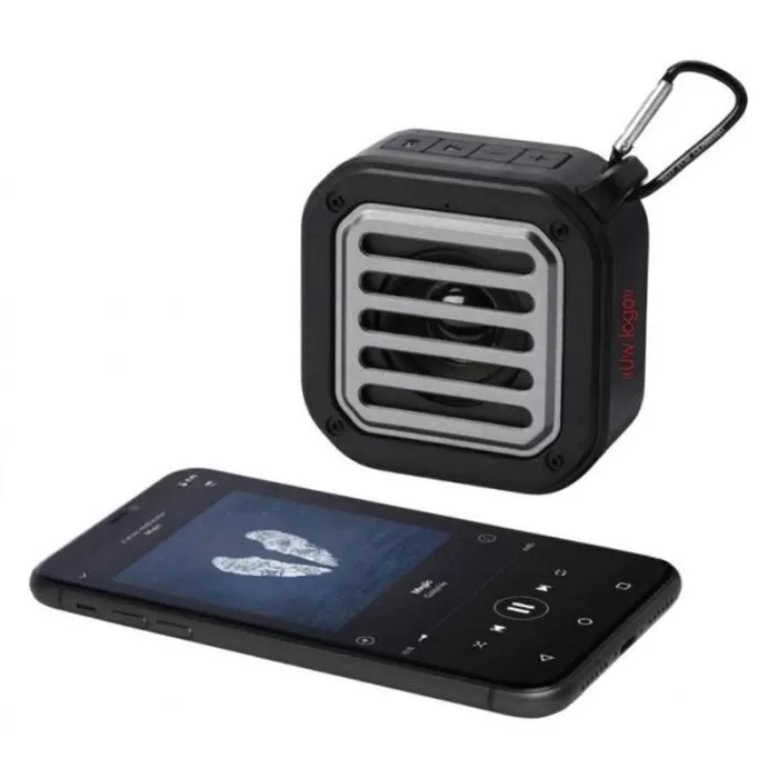 Aanpasbare Solo Bluetooth®-luidspreker op zonne-energie van 3 W, IPX5