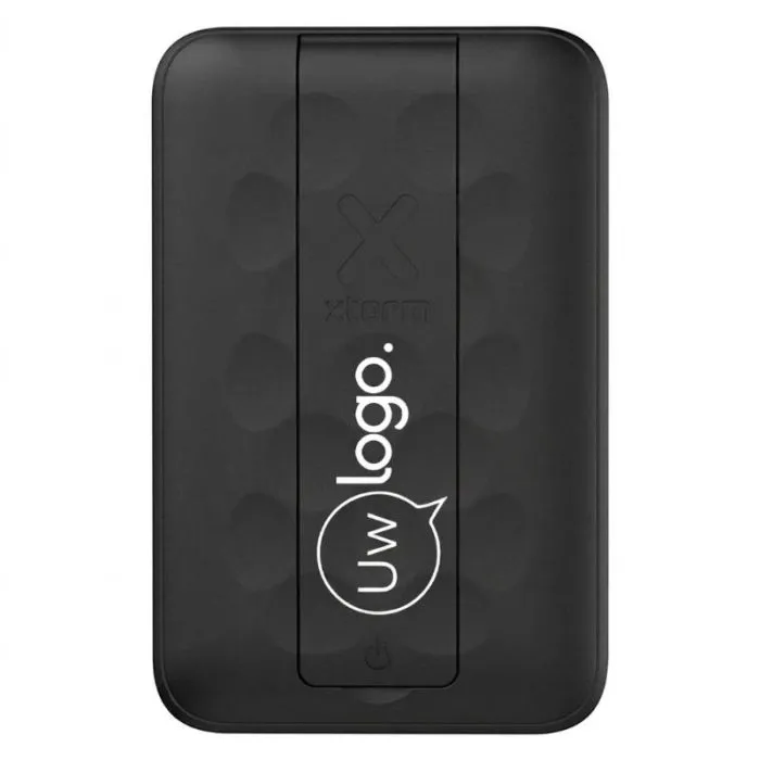 Draadloze, op maat gemaakte magnetische noodpowerbank van 10.000 mAh en 15 W met Xtorm-houder