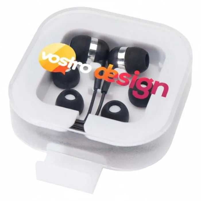 Auricolari USB-C personalizzati con microfono e custodia - Baekdu