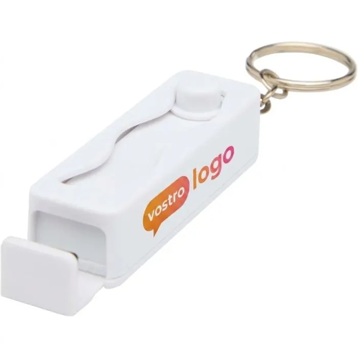 Accessorio Aggia in plastica riciclata con supporto per telefono e fidget