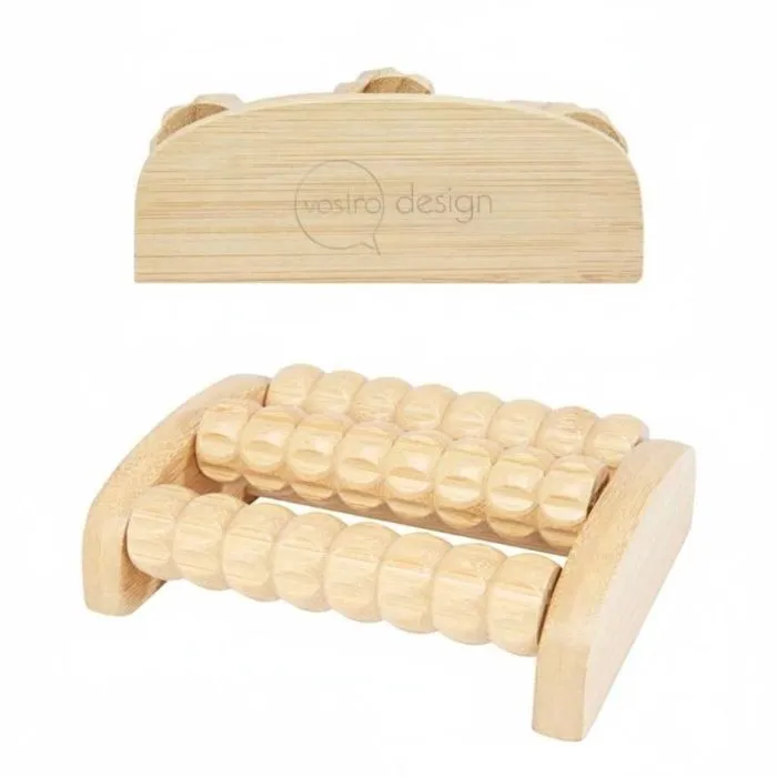 Massaggiatore per piedi personalizzato Venis in bambù