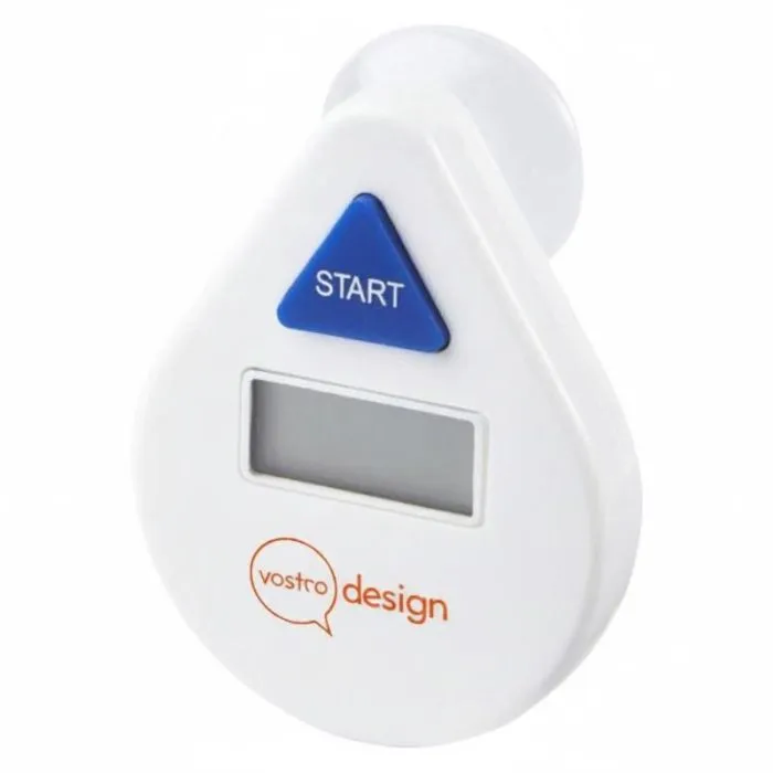 Timer digitale pubblicitario per doccia - Guitty