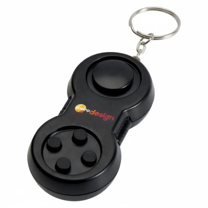 Portachiavi promozionale a forma di mini-joystick antistress - Fidgix