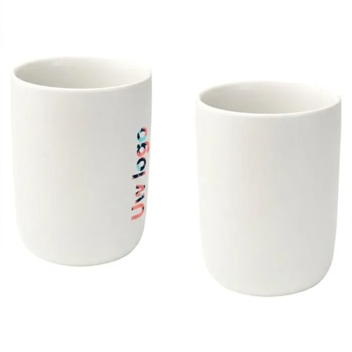 Set van 2 gepersonaliseerde keramische mokken van 350 ml - Mannen