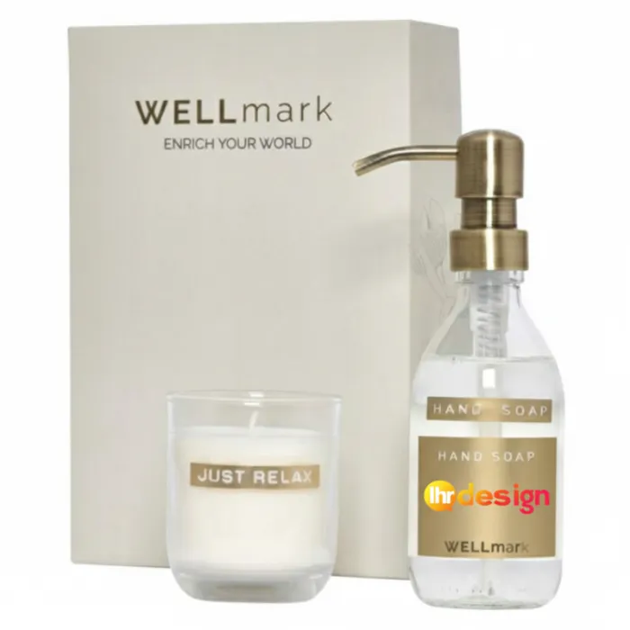 Personalisierbares Seifen- und Kerzenset Wellmark Discovey