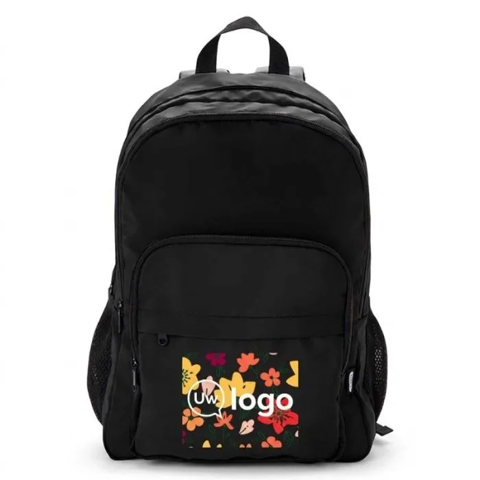 Rugzak van 20 liter voor een 15-inch laptop, gepersonaliseerd, van gerecycled polyester - Trend Plus