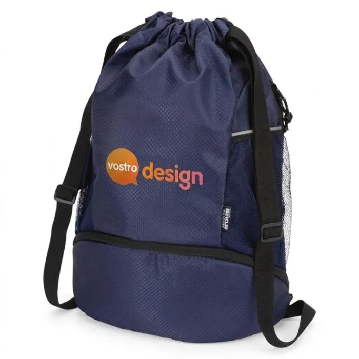 Borsa da palestra con cordoncino e scomparto per le scarpe - Nomad