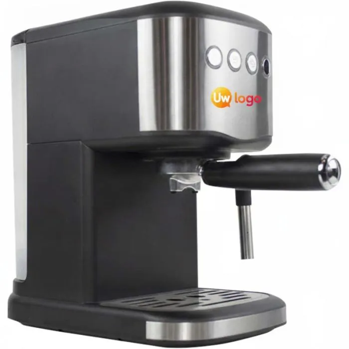 Toscane-koffiezetapparaat met dubbel filter en instelbare stoompijp