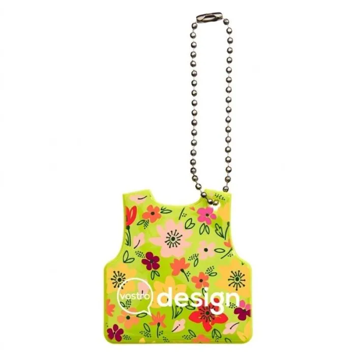 Gancio riflettente personalizzato in PVC/TPU per abiti, borse e bici
