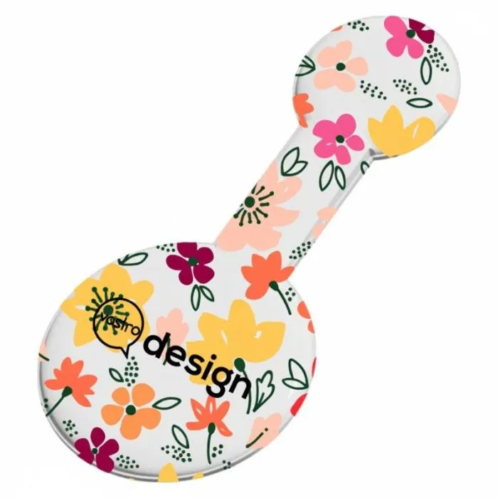 Magnete rotondo riflettente personalizzato ad alta visibilità in PVC, modello grande