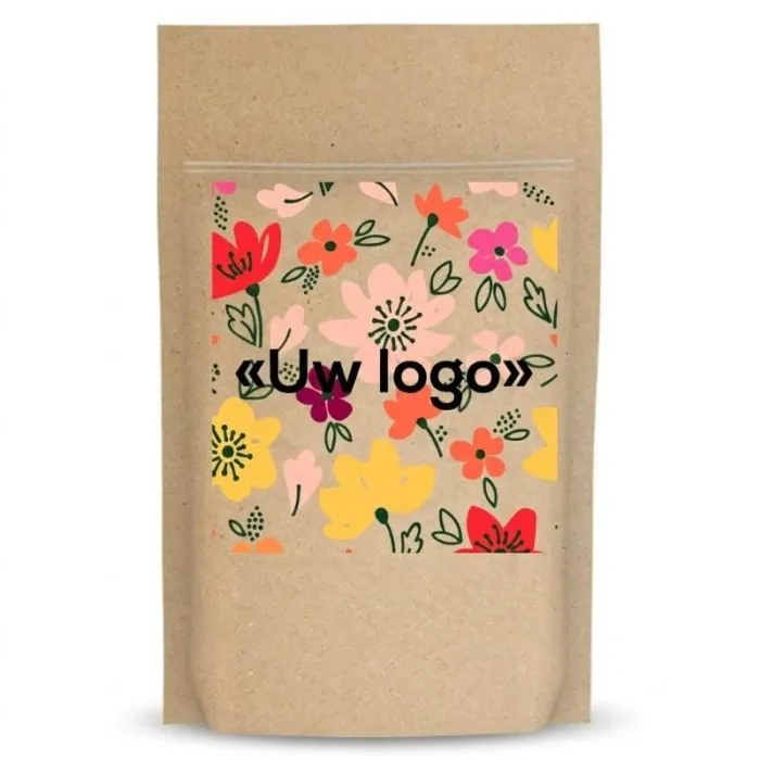 MiniKit Eerste Hulp van gerecycled kraftpapier, personaliseerbaar