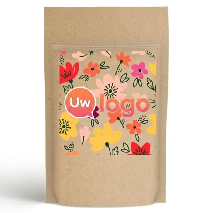 Set van 10 gepersonaliseerde pleisters om mee te nemen in een papieren zakje – MiniKits