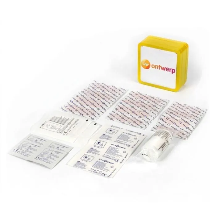 Personaliseerbare EHBO-set van metaal - Mykit
