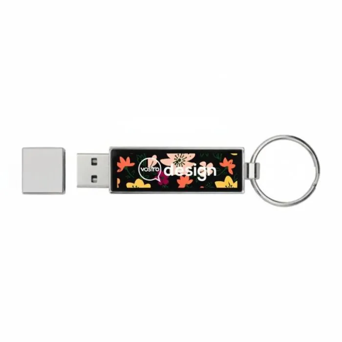 Chiavetta USB rettangolare da 1 GB a 64 GB personalizzata con logo luminoso