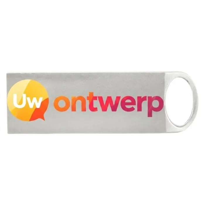 Compacte, personaliseerbare USB 3.0-stick van metaal