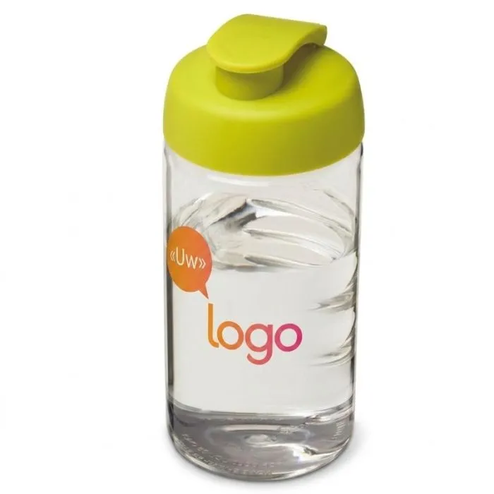 Personaliseerbare sportfles van 500 ml met klepdeksel - H2O Active® Bop
