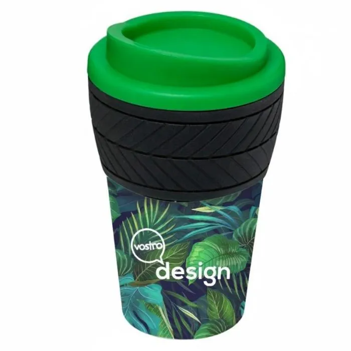 Bicchiere termico promozionale a forma di pneumatico da 350 ml - Brite-Americano®