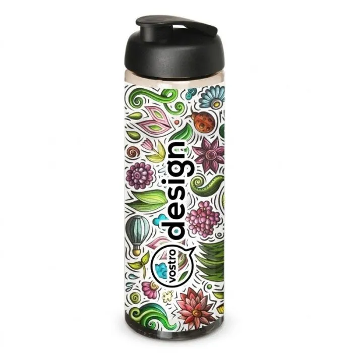 Borraccia sportiva H2O personalizzata Active® Vibe da 850 ml con tappo a ribalta