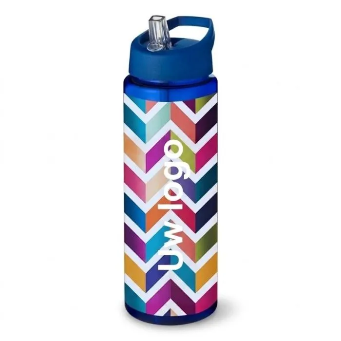 Gepersonaliseerde sportfles H2O Active® Vibe 850 ml met deksel en drinktuit
