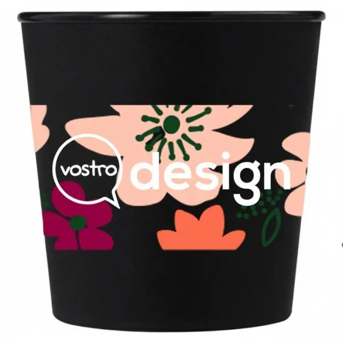 Bicchiere Americano® Switch personalizzato da 200 ml, a parete singola, in plastica