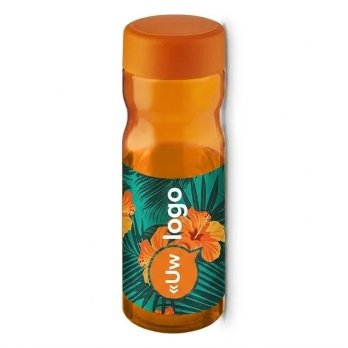 Gepersonaliseerde H2O Active® Eco Base-drinkfles van 650 ml met schroefdop