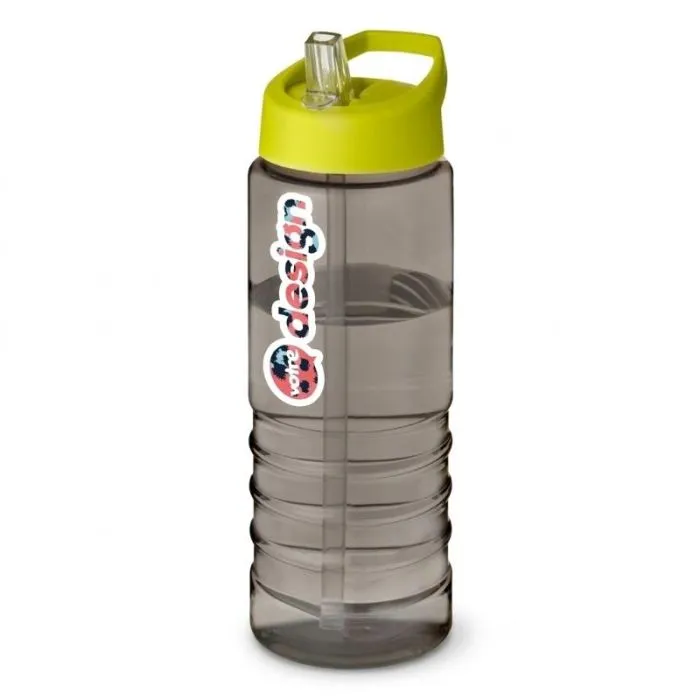 Borraccia sportiva promozionale H2O da 750 ml con tappo a beccuccio - Active® Eco Treble