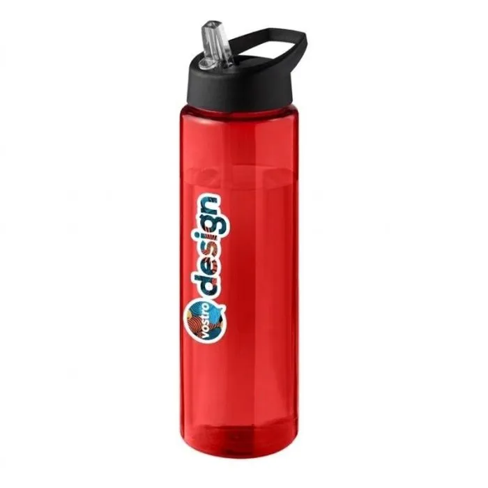 Borraccia sportiva promozionale H2O da 850 ml con tappo a beccuccio - Active® Eco Vibe