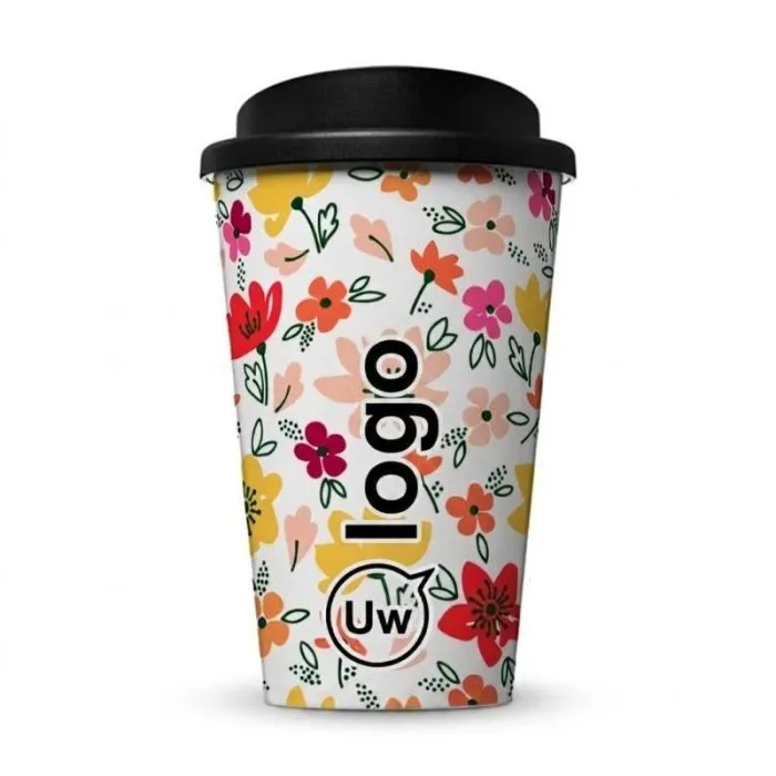 Reclamebeker met isolatie, 350 ml - Brite-Americano® Brite-Americano®