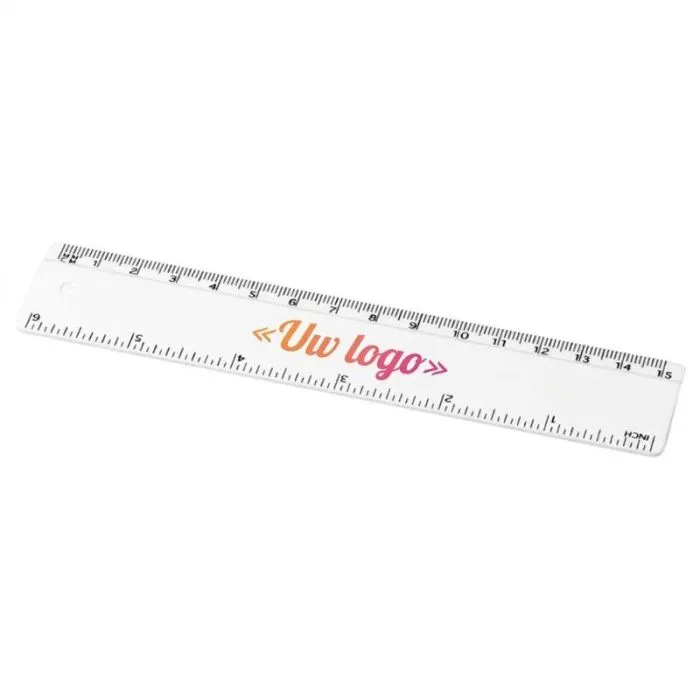 Op maat gemaakte plastic liniaal van 15 cm - Renzo