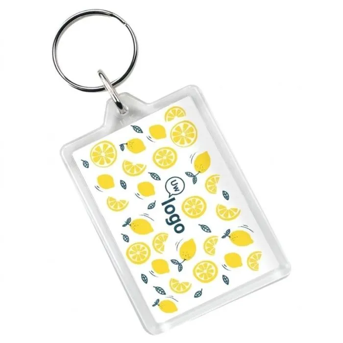 Personaliseerbare sleutelhanger C1, rechthoekig - Vito