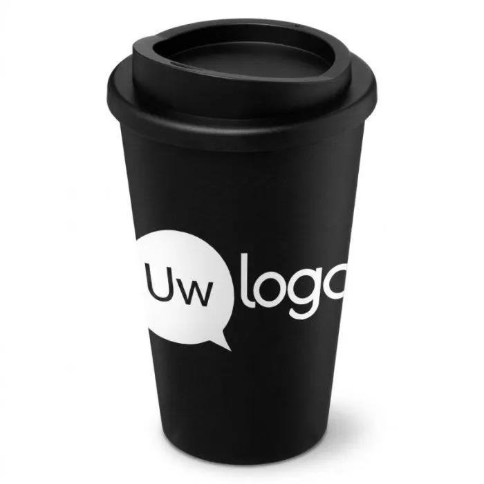 Gepersonaliseerde, geïsoleerde beker van gerecycled materiaal Americano® 350 ml