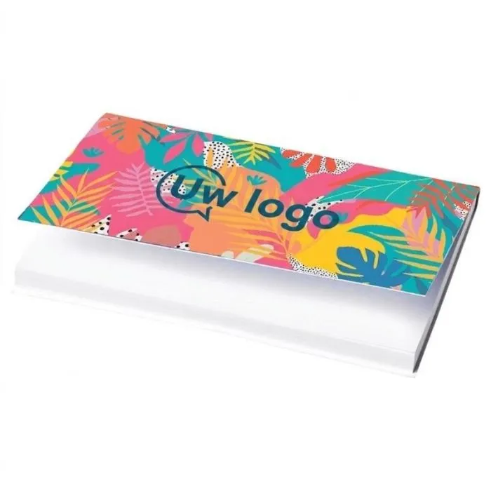 Reclame-post-its met zachte omslag, A7, 100 x 75 - Sticky-Mate®