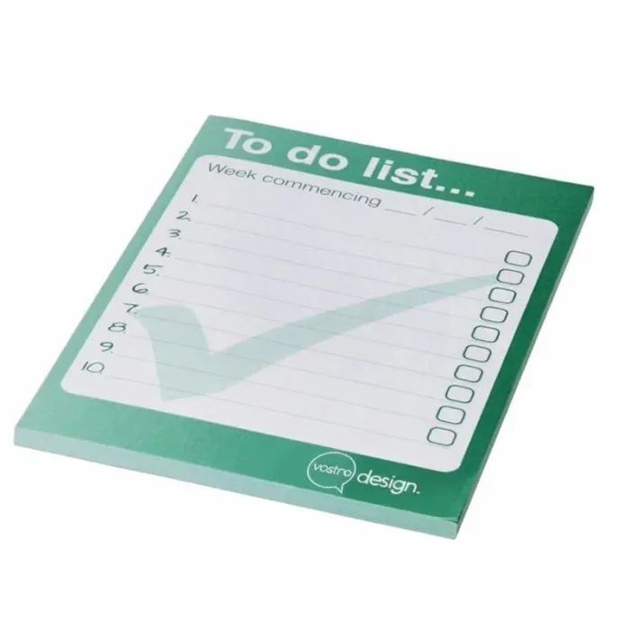 Blocco note A6 Desk-Mate® personalizzabile al 100%
